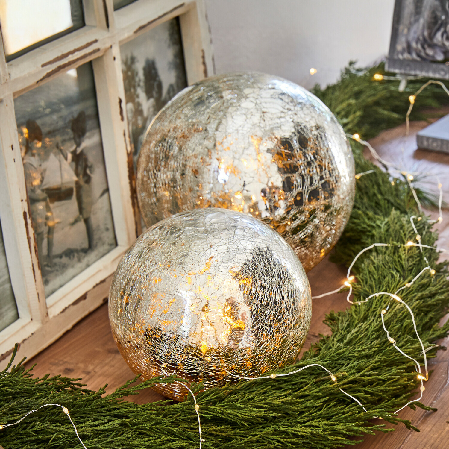 Lichterkugel 2er Set Lightballs