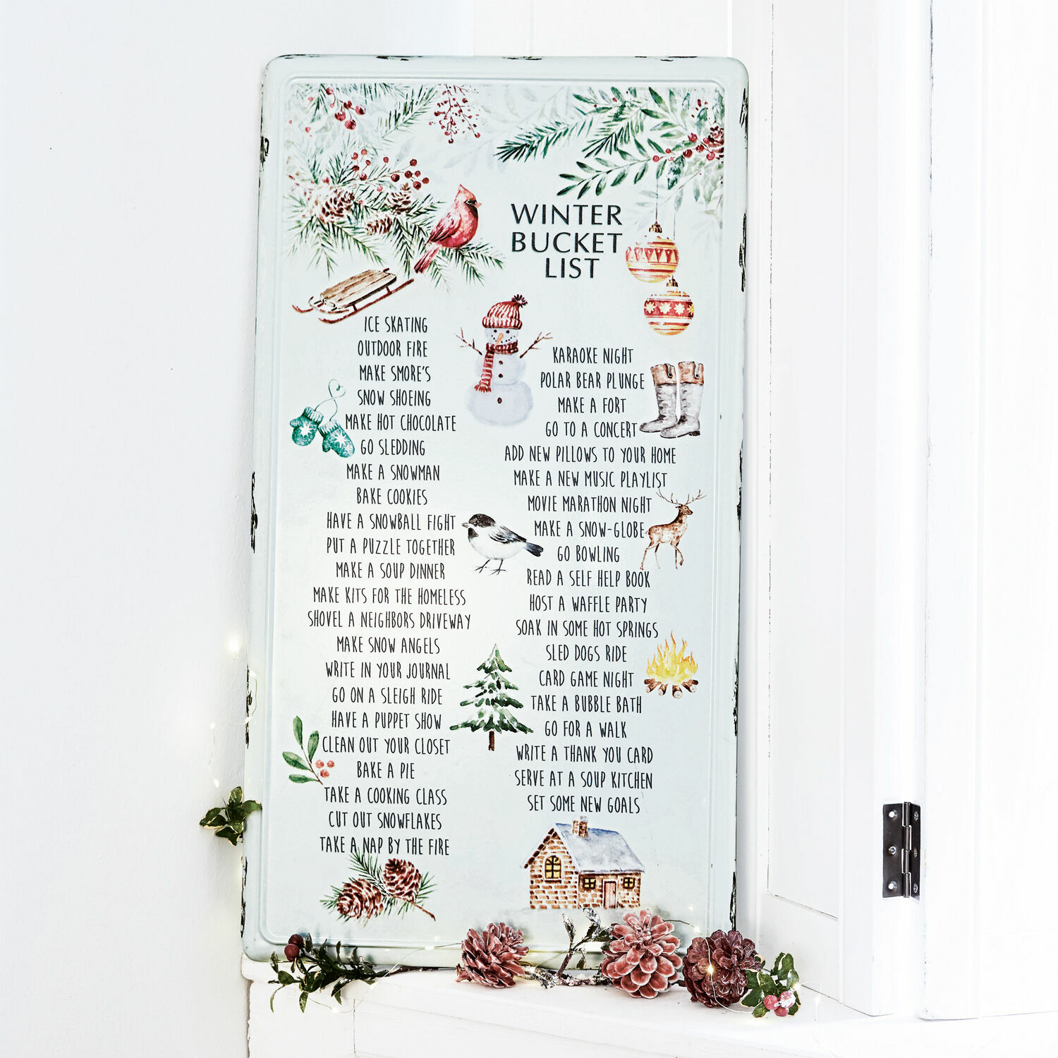 Quadretto decorativo List
