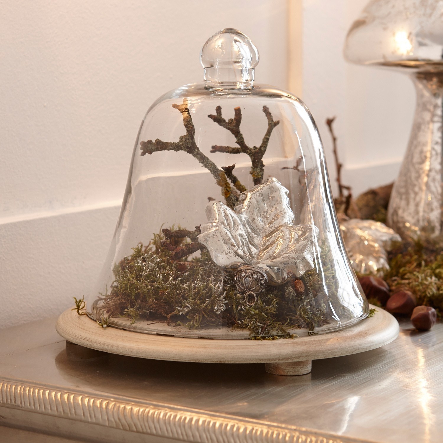 Weihnachtsschmuck 6er Set Feuilles