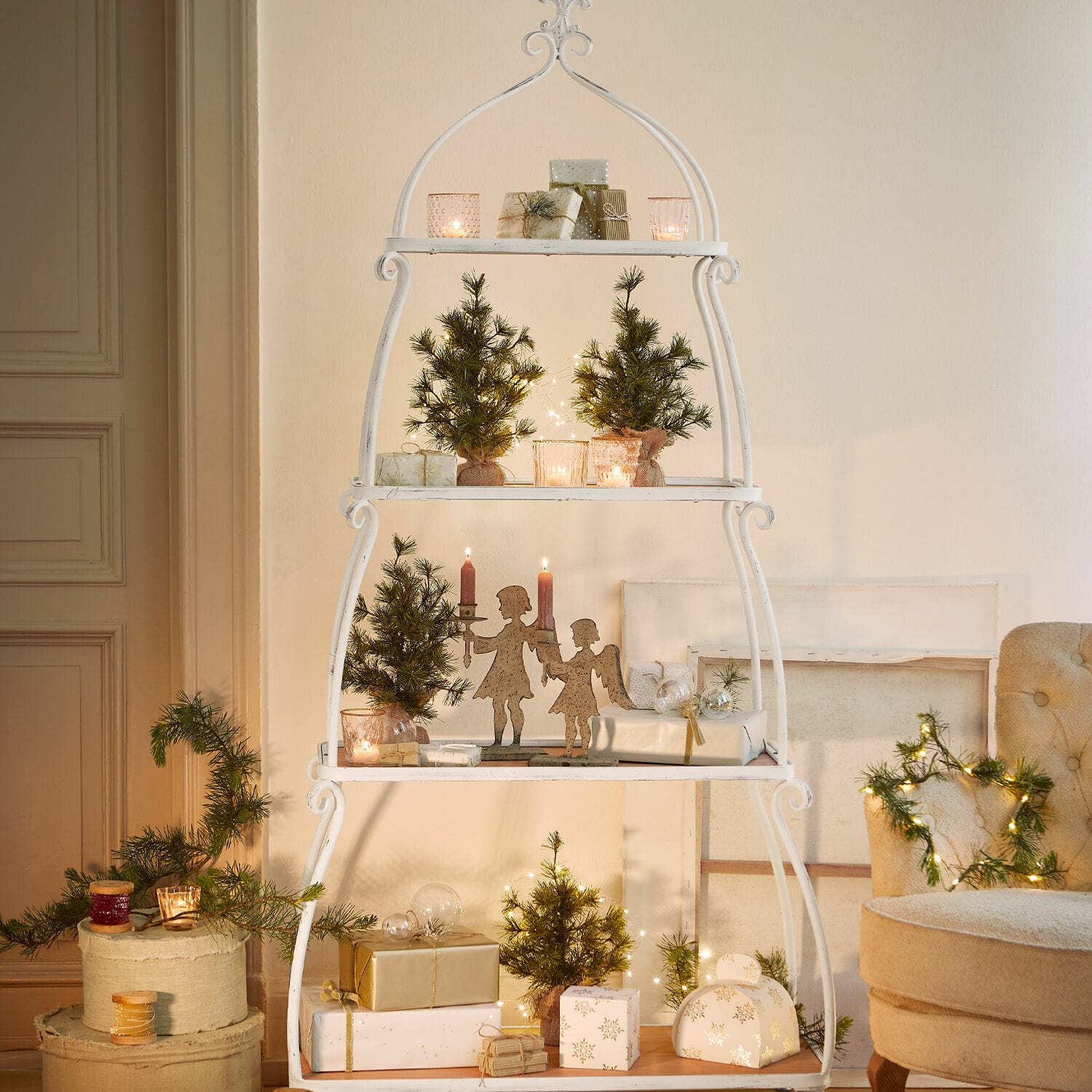 Kerzenständer 2er Set Zarnay