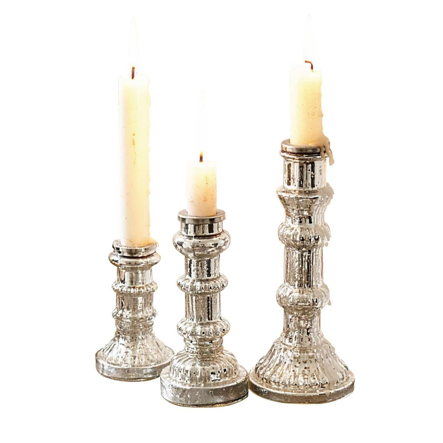 Kerzenständer 3er Set Triplés