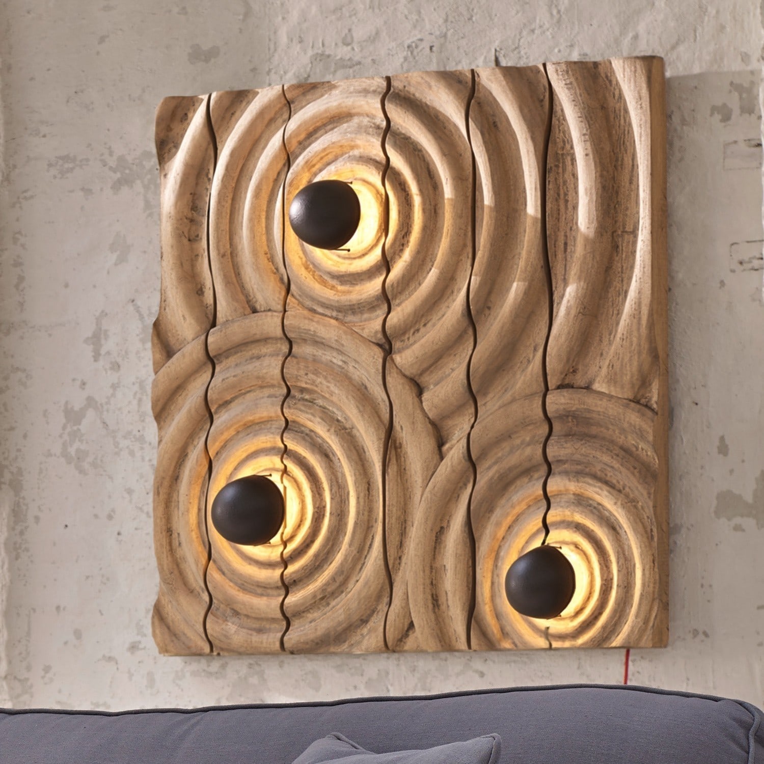 Wandlampe Bivalve