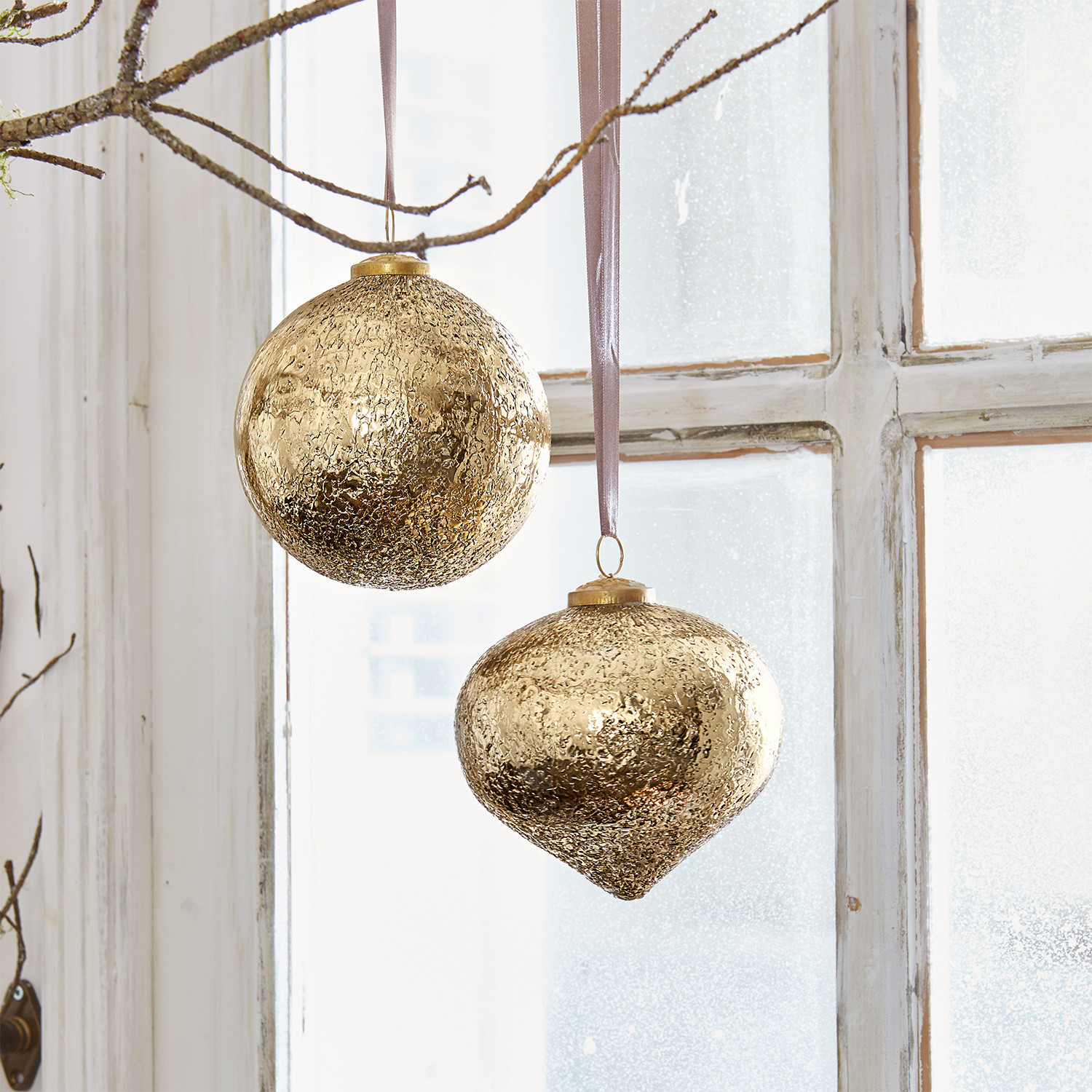 Weihnachtsschmuck 2er Set Goldie