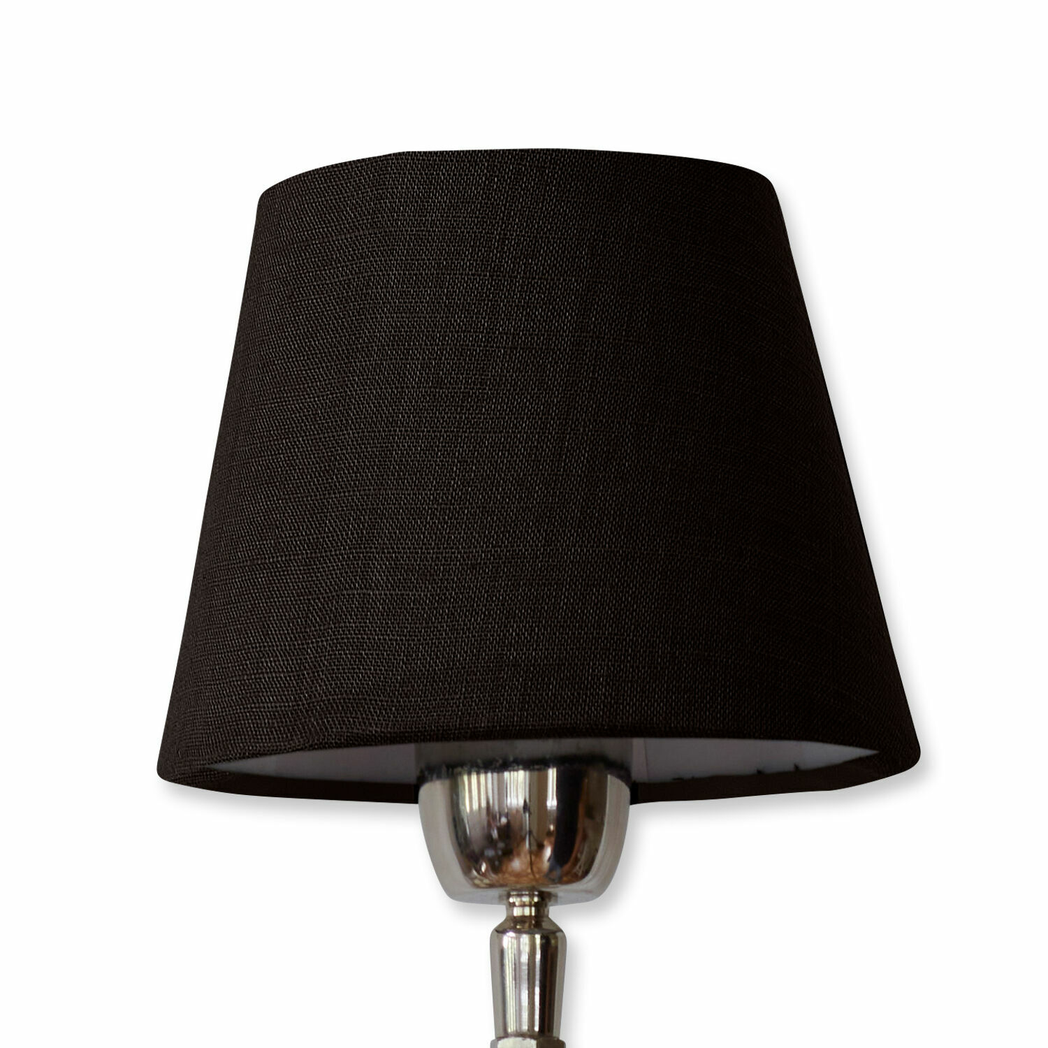 schwarz Schwarzer Lampenschirm aus Stoff für Tischlampe, modernes Design mit vielseitiger Nutzung