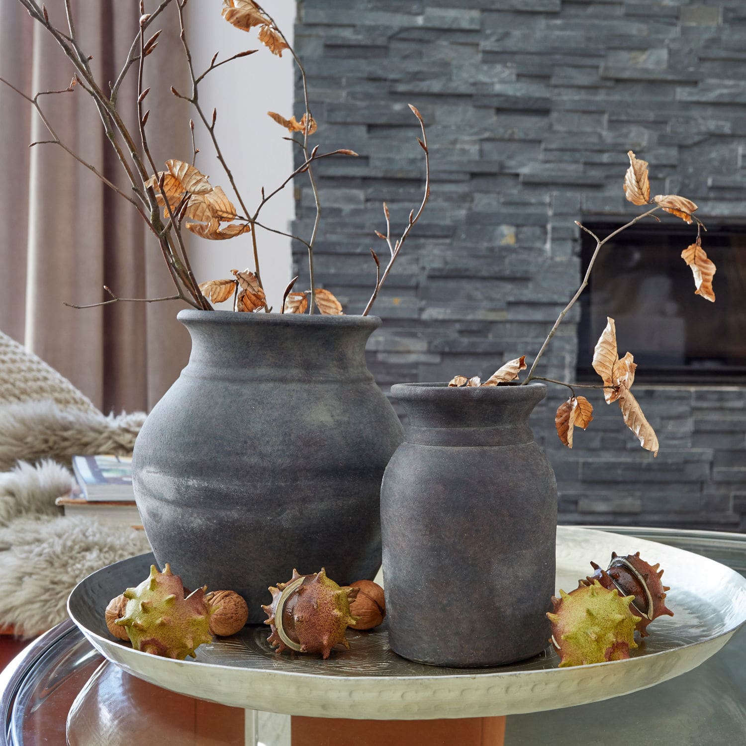 Vase 2er Set Molduc