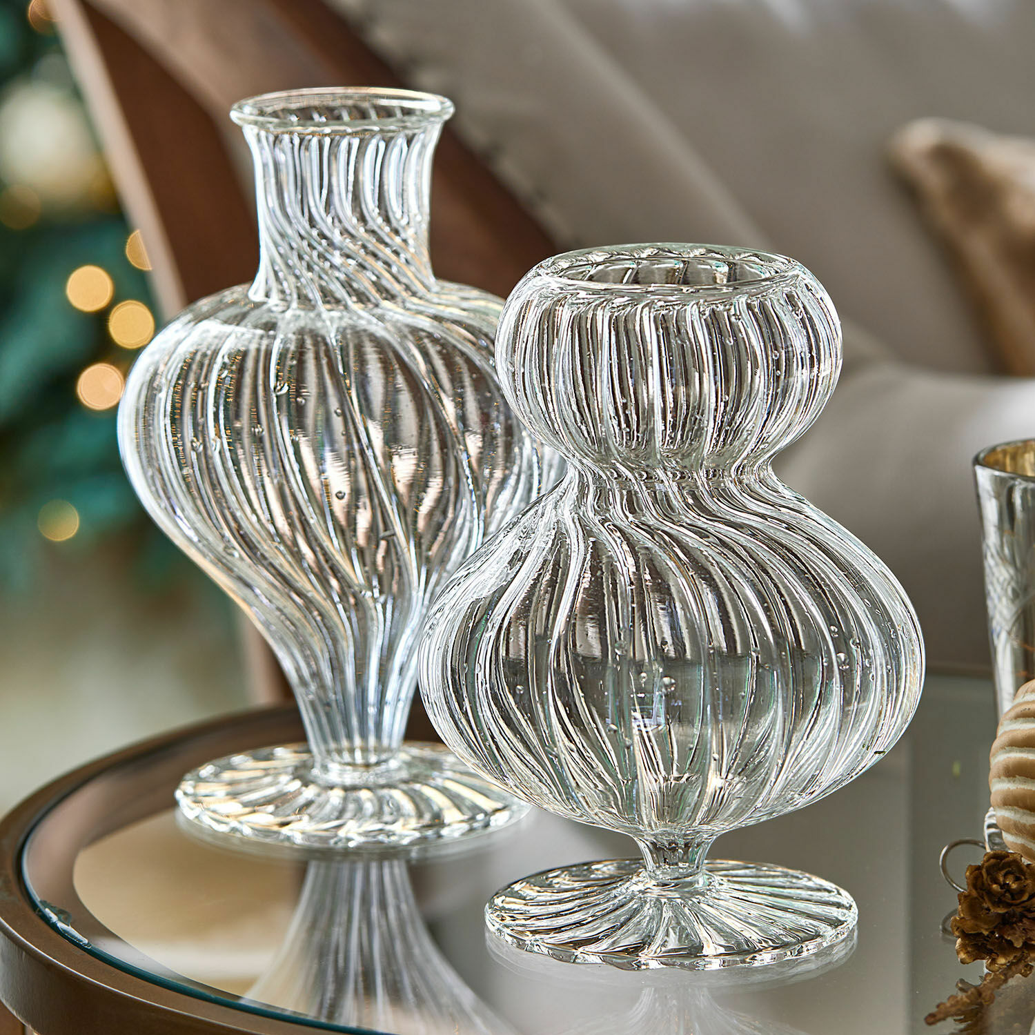 Vase 2er Set Bavella