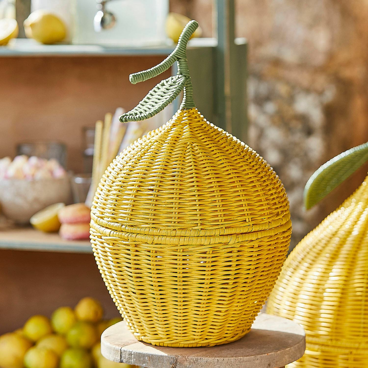 Zitronenkorb 2er Set Aelindria