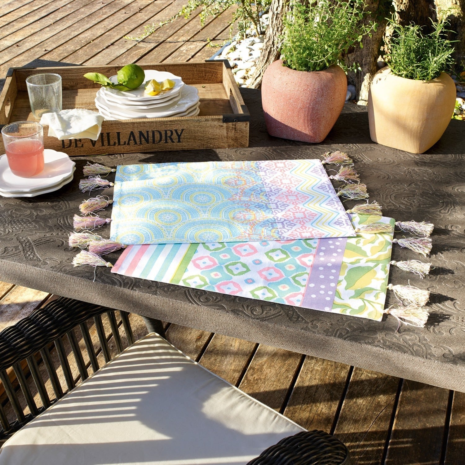 Platzset 2er Set Yaelle