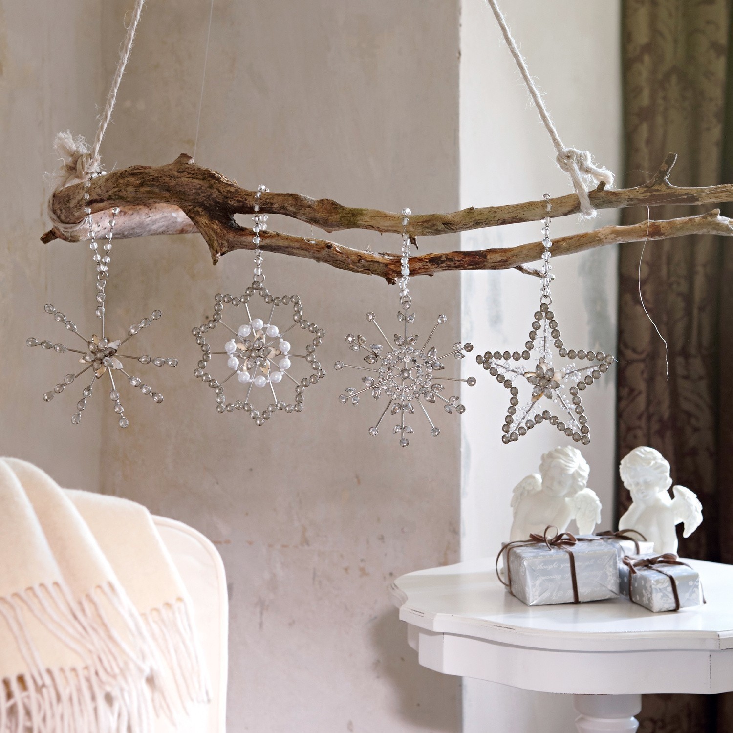 Weihnachtsschmuck 4er Set Pierette