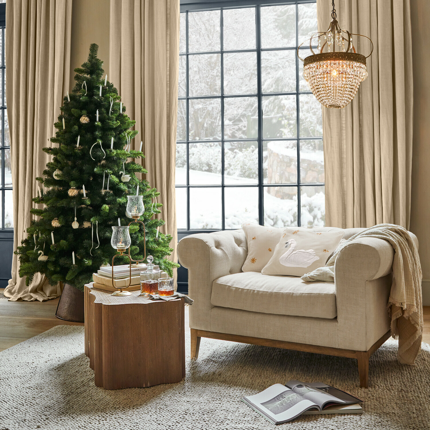 Weihnachtskugel 6er Set Shaela