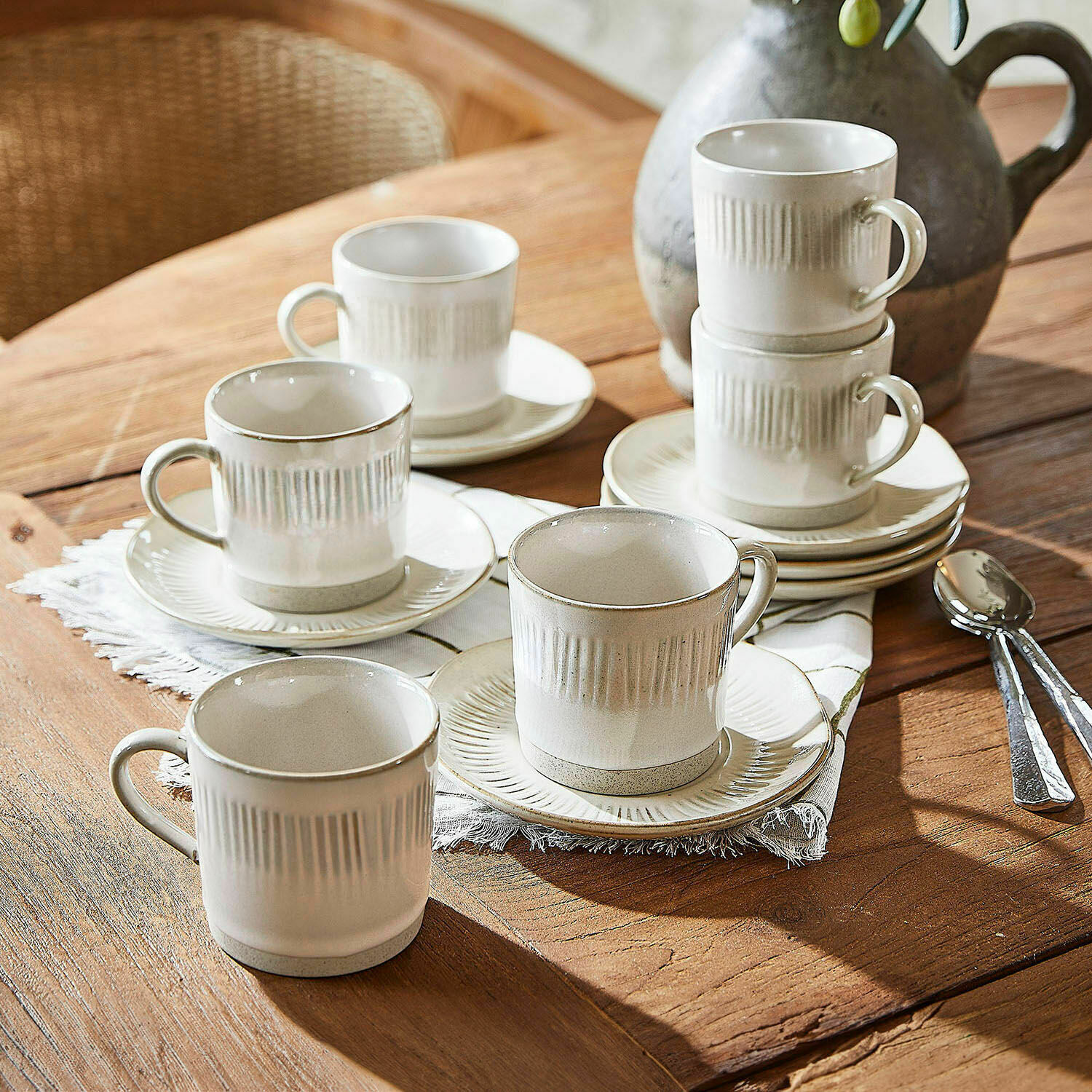 Tasse mit Untertasse 6er Set Périers