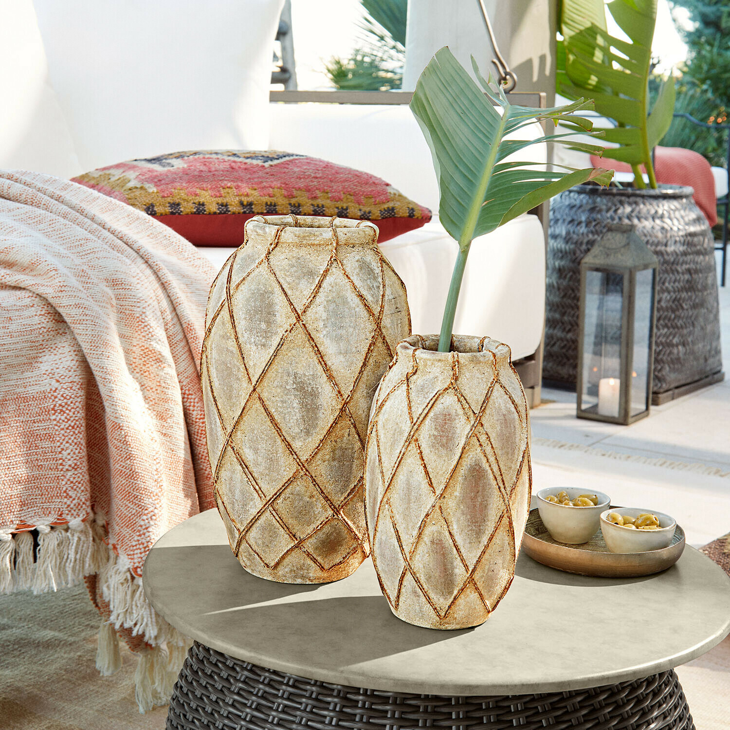 Vase 2er Set Deloriva