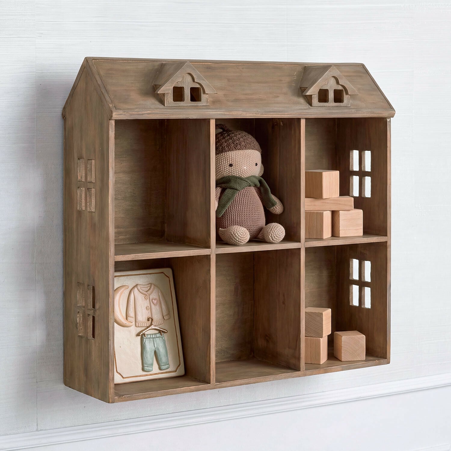 Étagère murale pour enfant Brelionne Étagère murale pour enfant Brelionne
