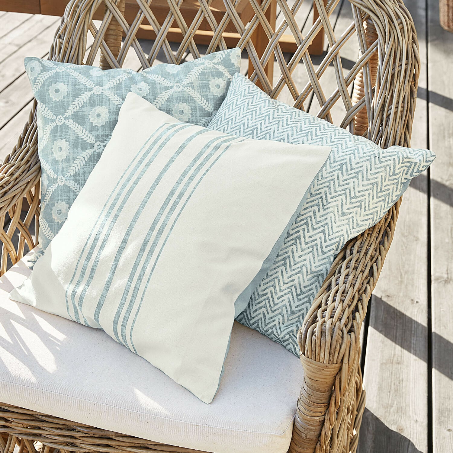 Lot de 3 housses de coussins Sigruna Lot de 3 housses de coussins Sigruna
