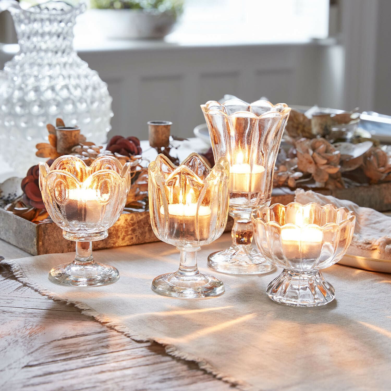 Windlicht 4er Set Amisette