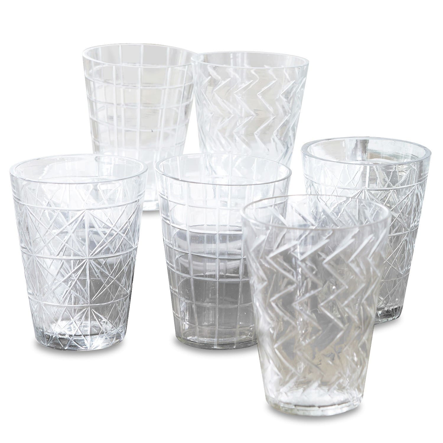 Glas 6er Set Sansais