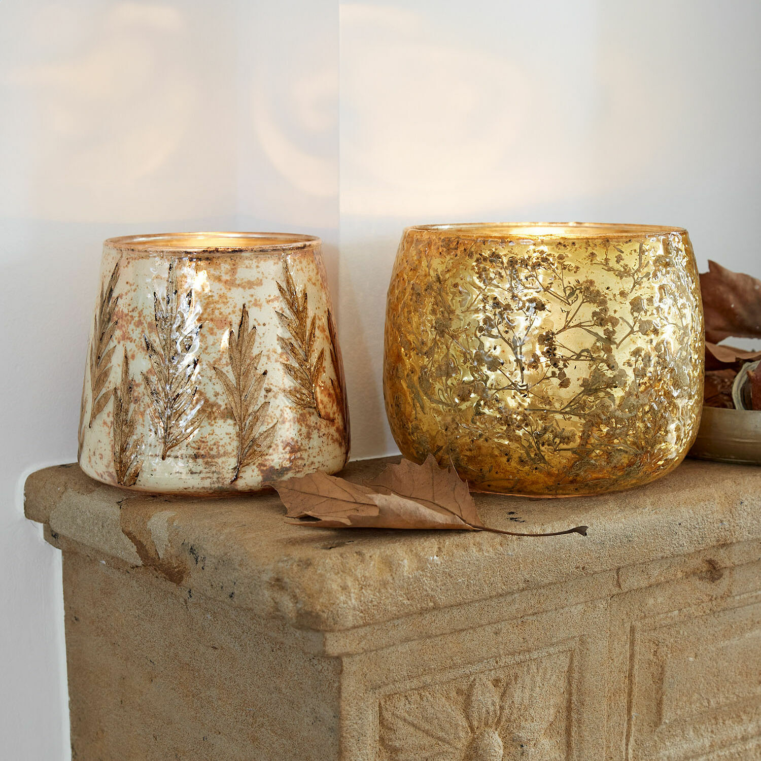 Windlicht 2er Set Hivalen