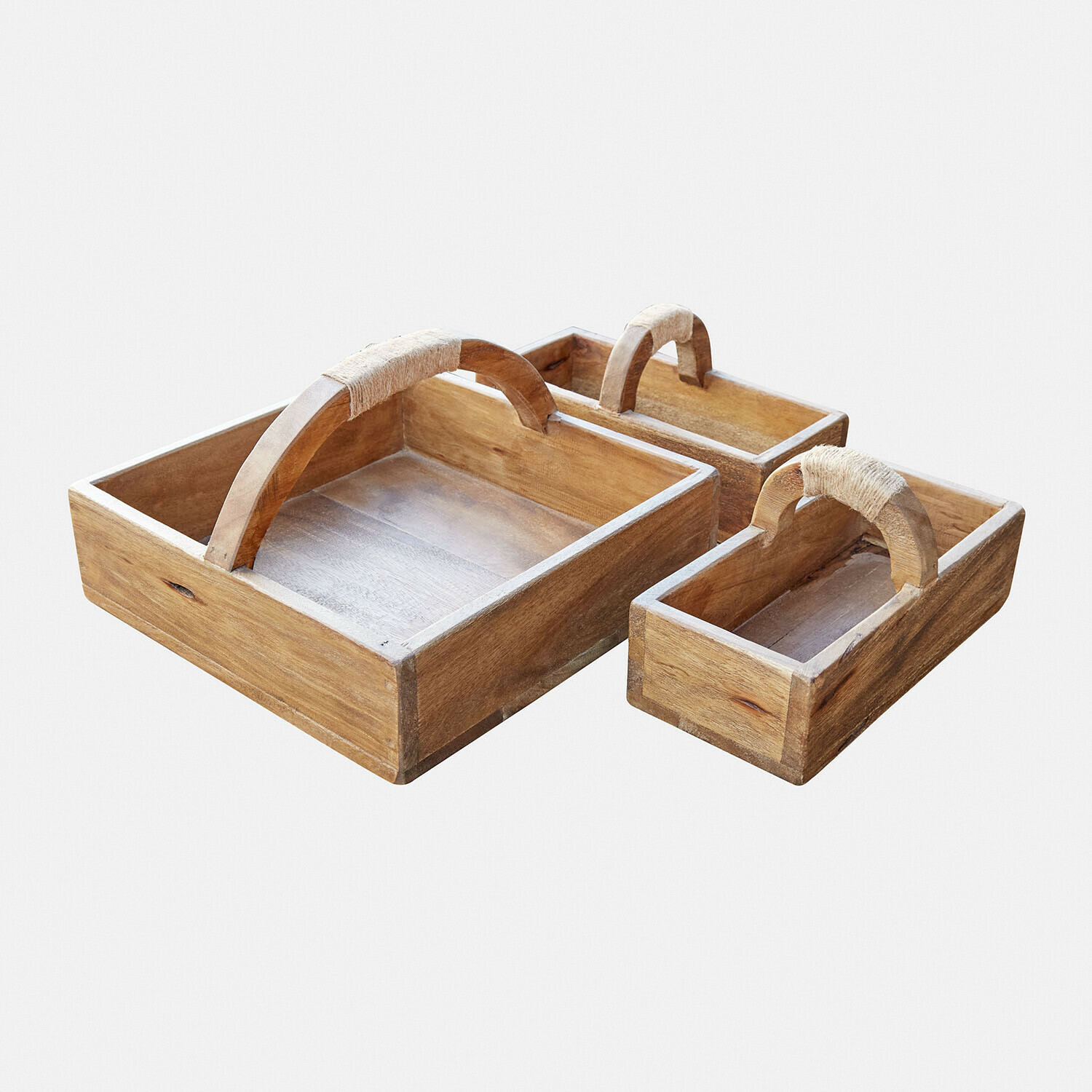 Holzkiste 3er Set Nettleby
