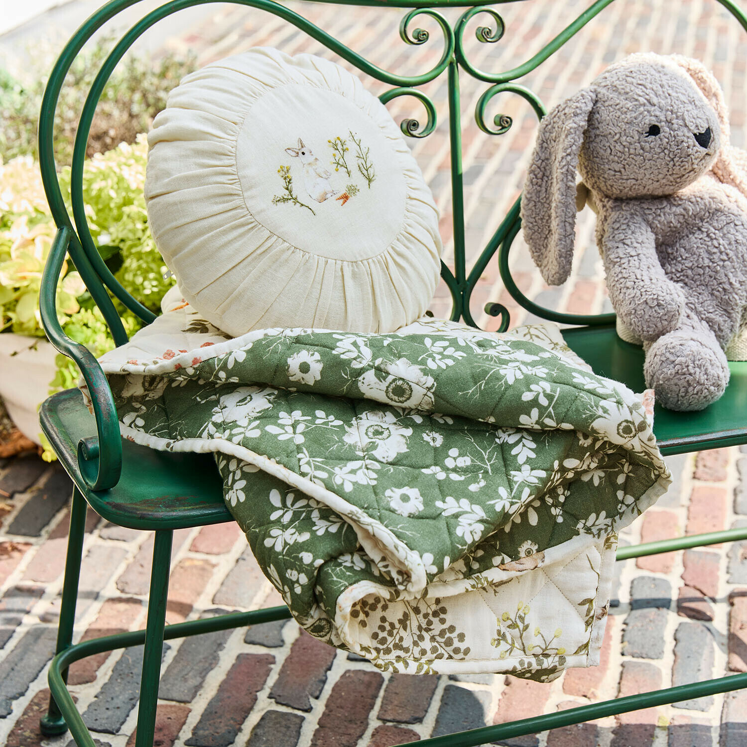 Plaid und Kissen Puddlebrook