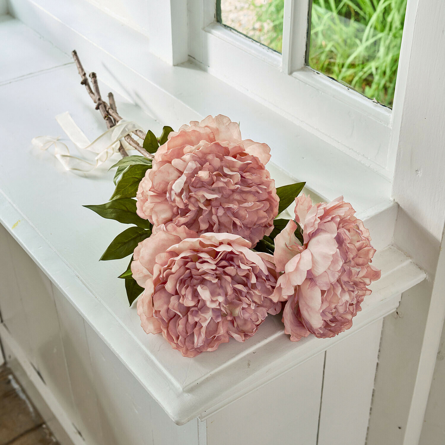 Kunstblume Pfingstrose 3er Set Dahlyra Kunstblume Pfingstrose 3er Set Dahlyra