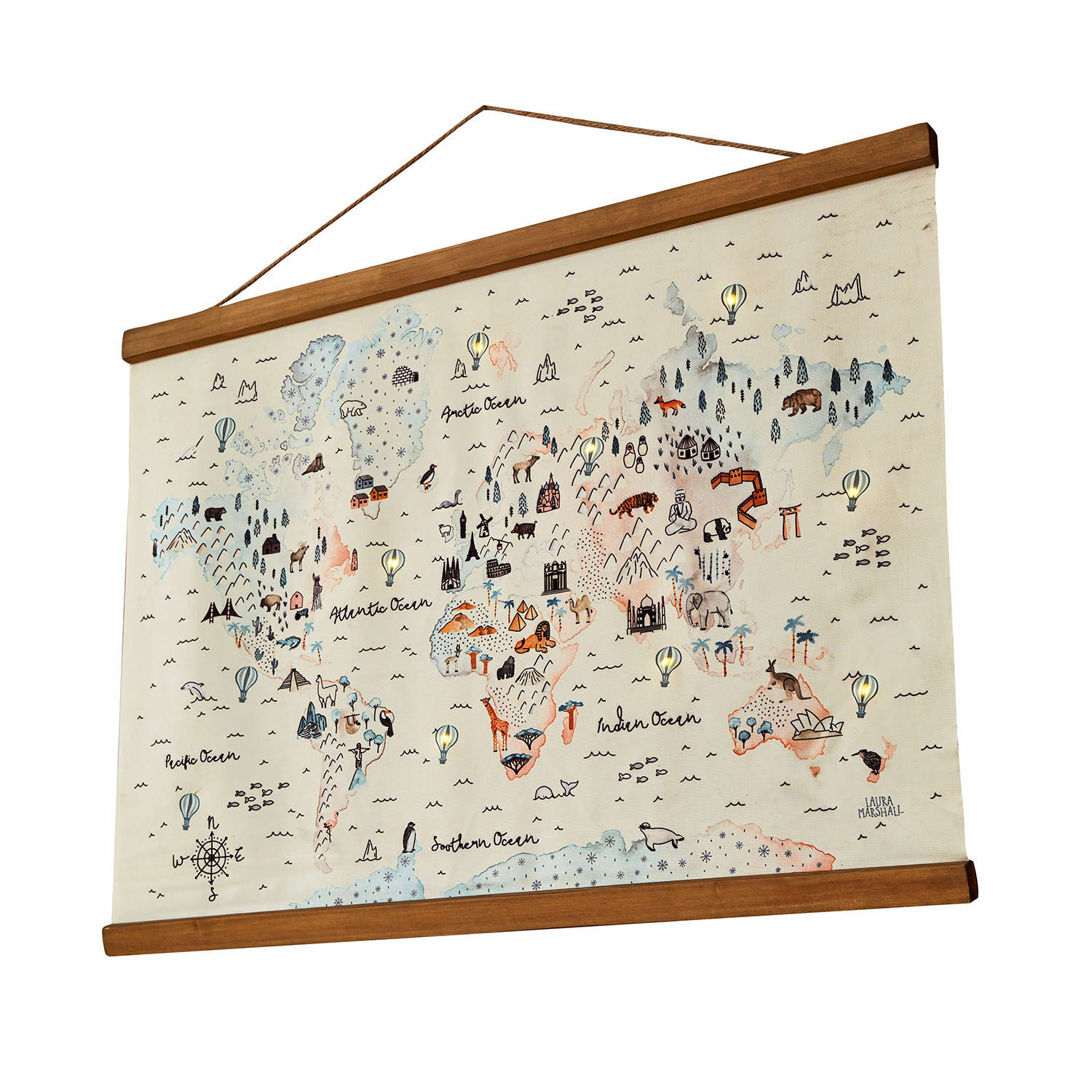 LED-Wandbild Chaumont