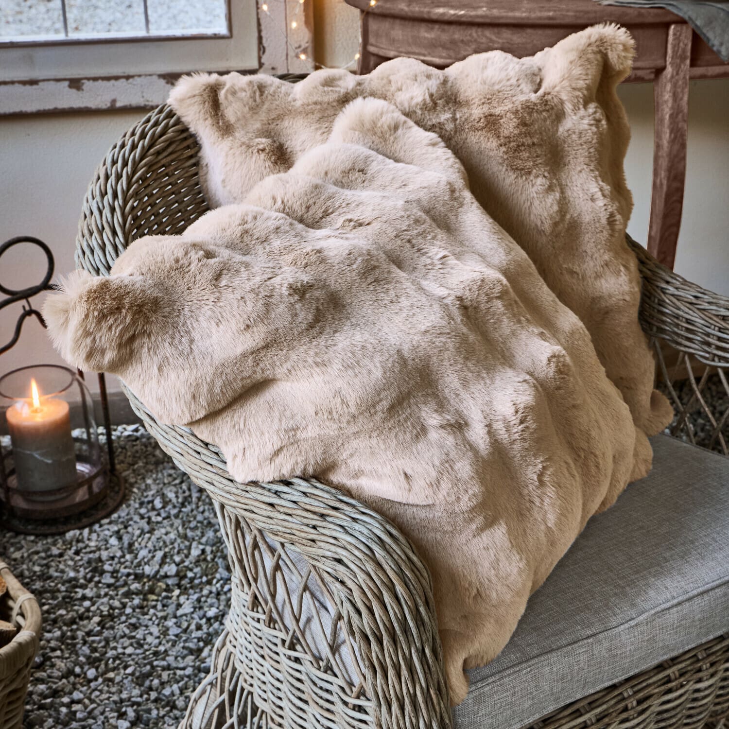 Lot de 2 housses de coussins Zalina Lot de 2 housses de coussins Zalina