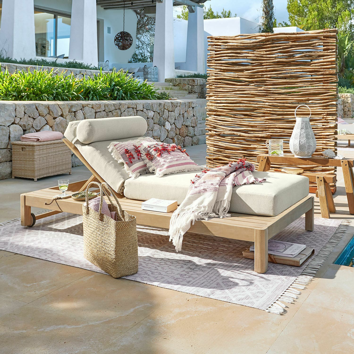 Chaise longue FSC®-100% Lemorette Chaise longue FSC®-100% Lemorette