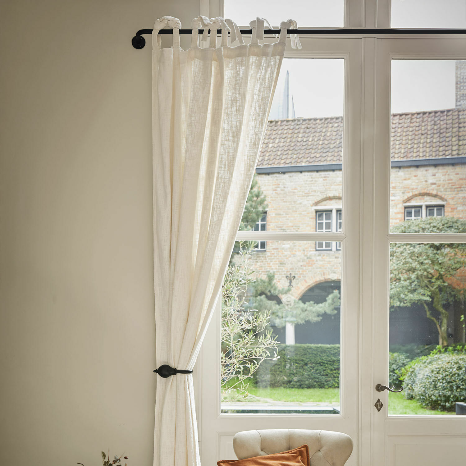 Eck-Gardinenstange mit Halter Belarune Eck-Gardinenstange mit Halter Belarune