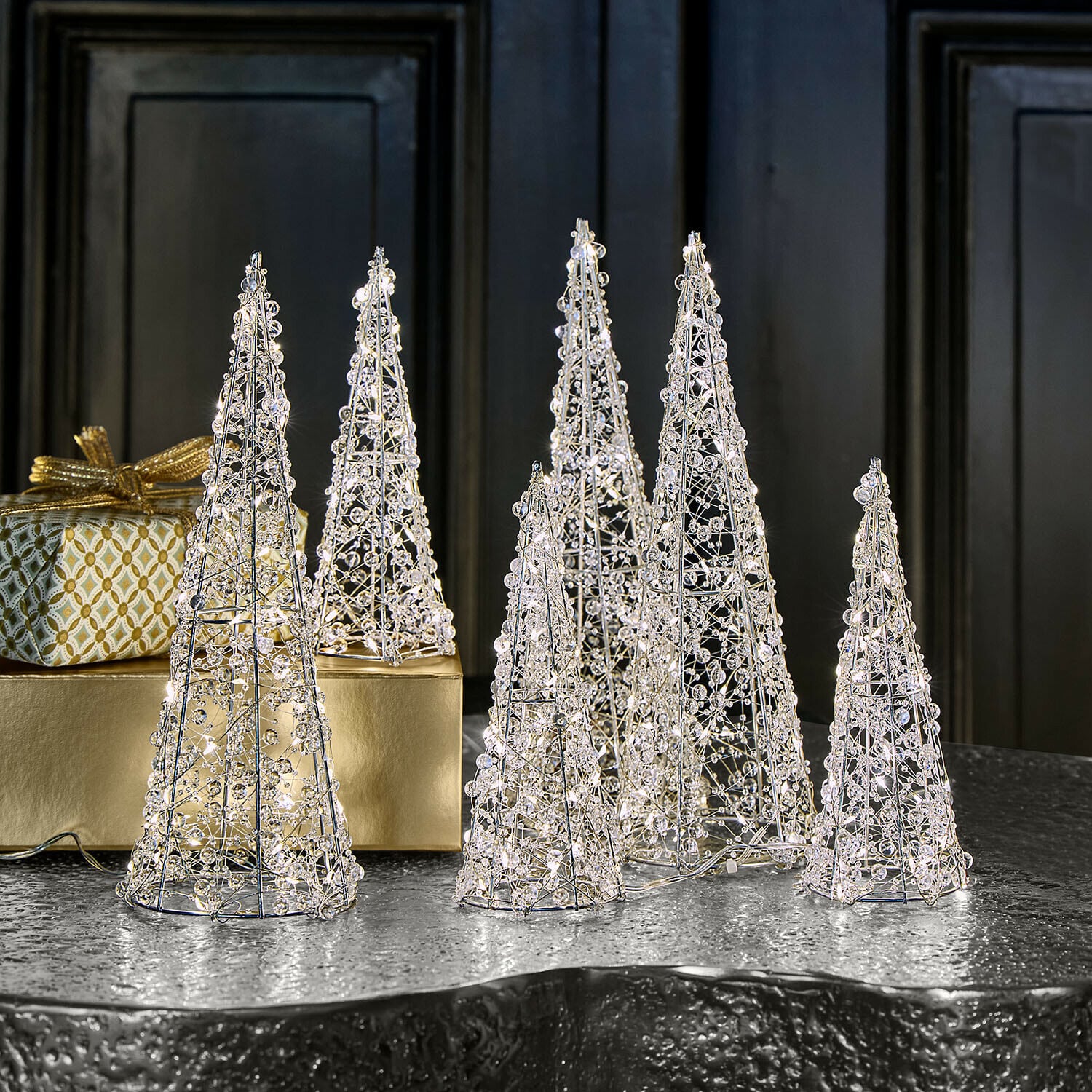 LED-Baum 6er Set Féelisse