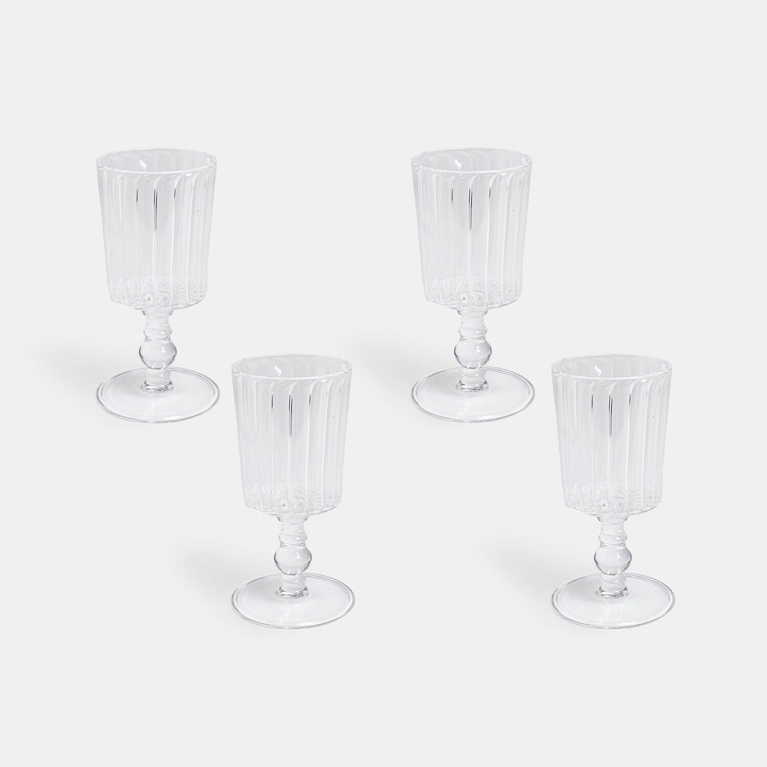 Glas 4er Set Rivoux