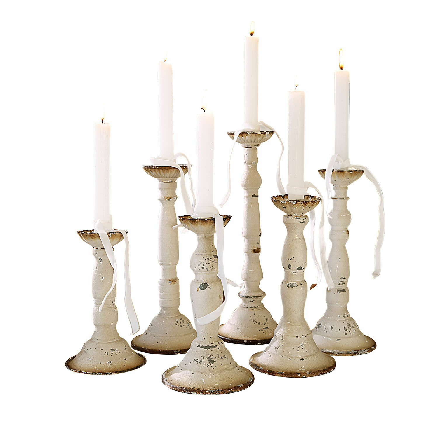 Kerzenhalter 6er Set Rivondelle