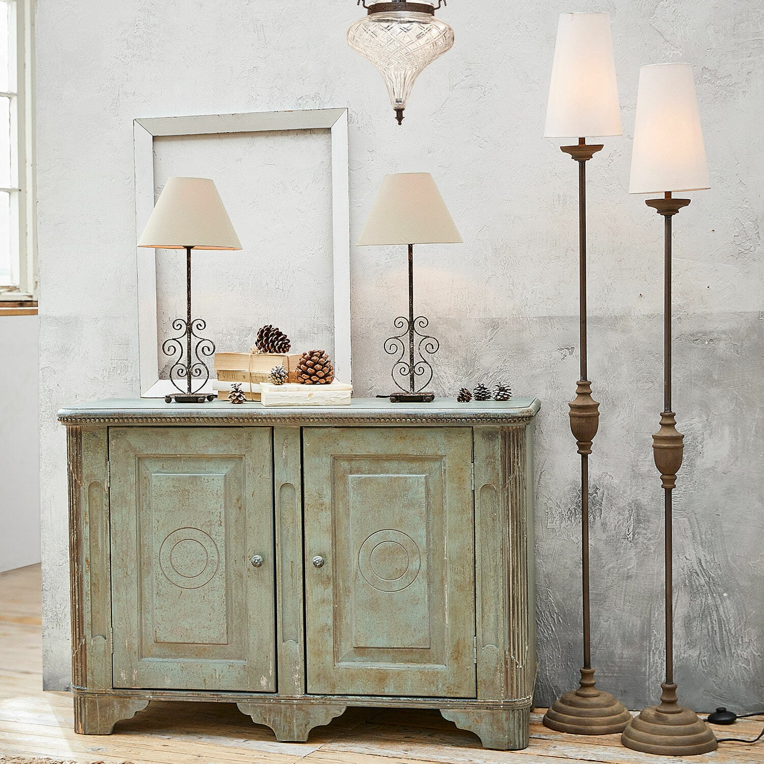 Stehlampe 2er Set Abigail