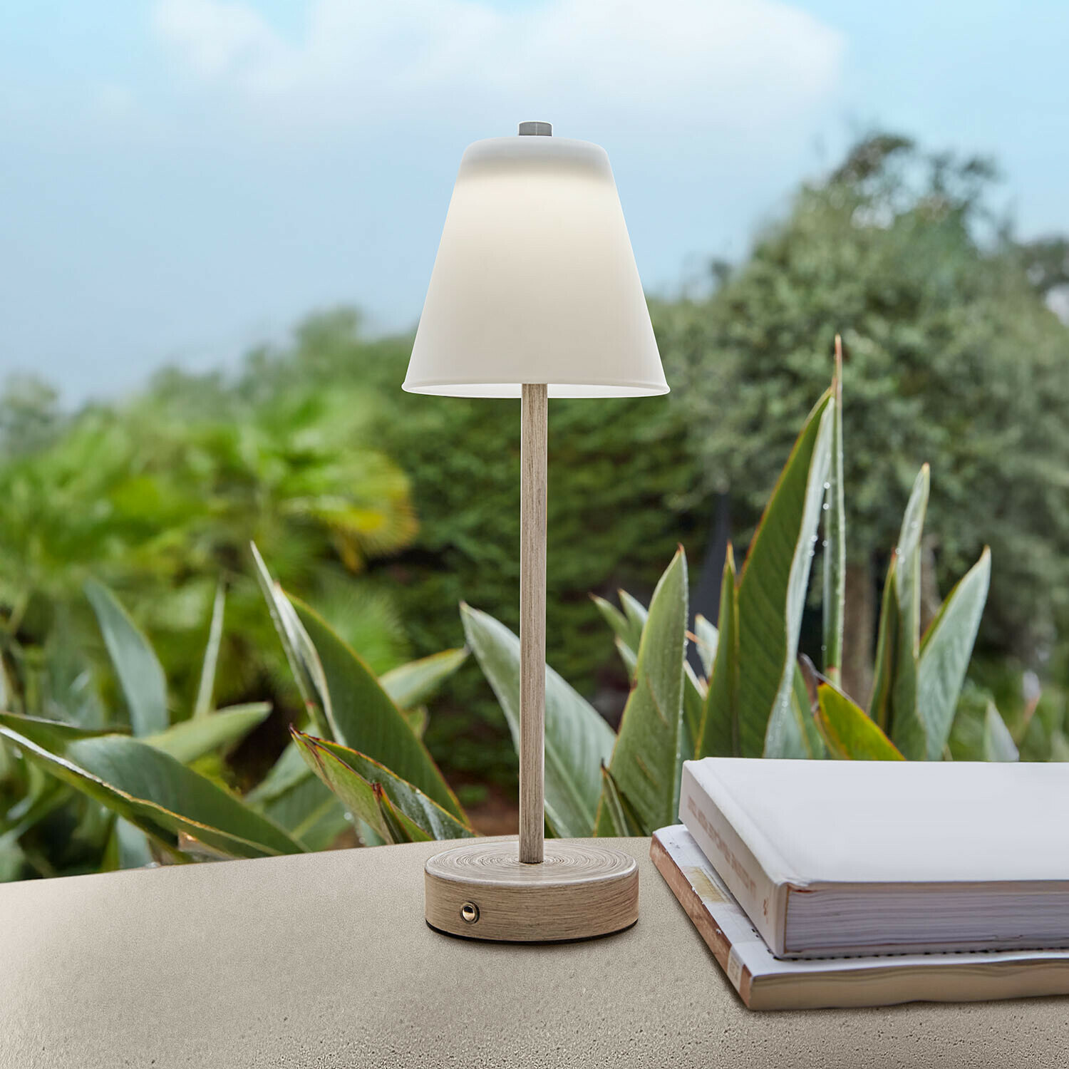 Wiederaufladbare Tischlampe Melari Wiederaufladbare Tischlampe Melari