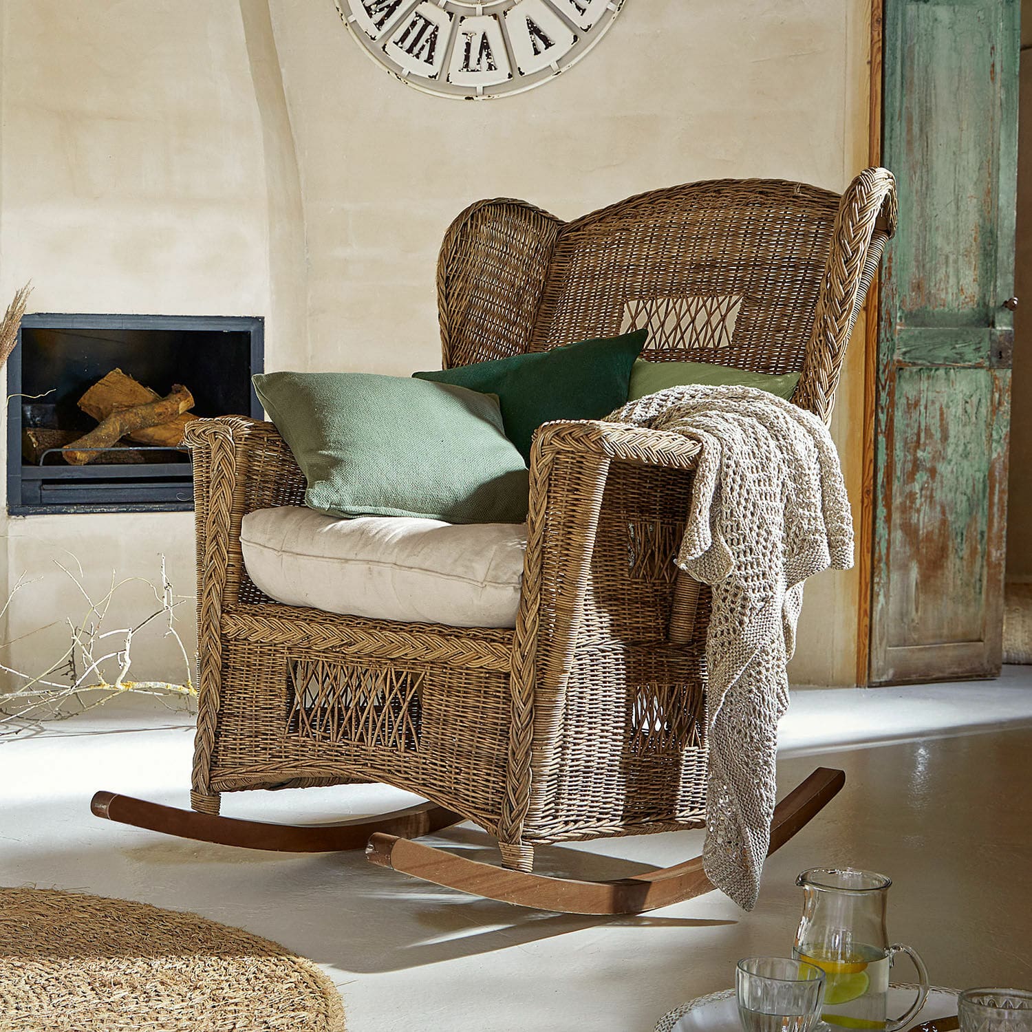 Fauteuil à bascule Jeveren Fauteuil à bascule Jeveren
