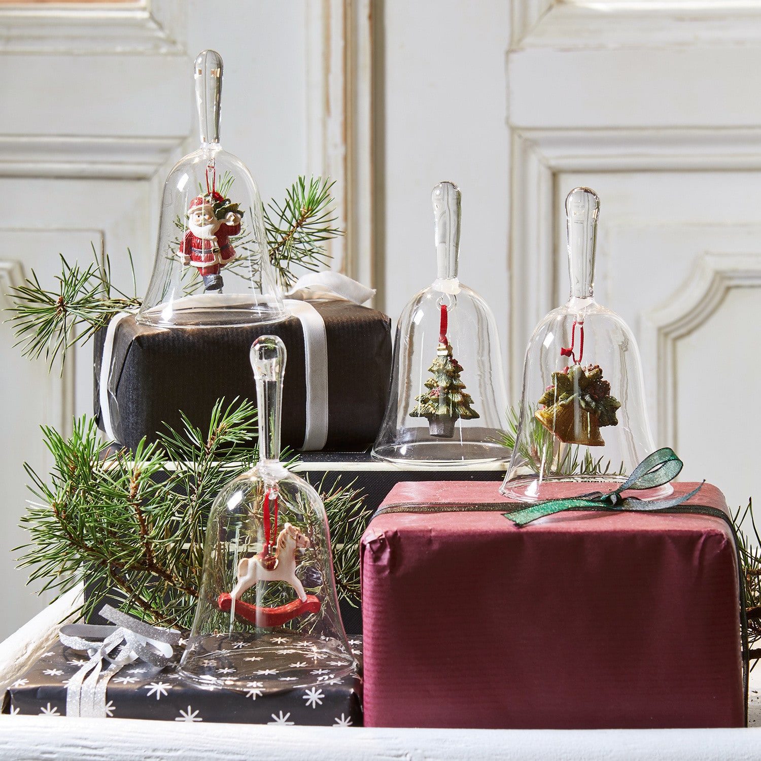 Weihnachtsglocke 4er Set Aribelle