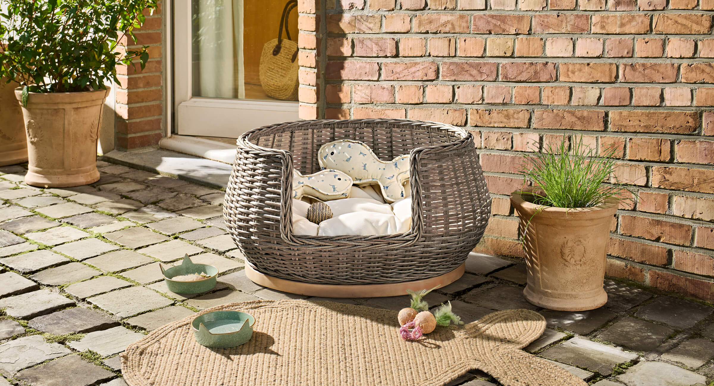 Korbträume in Rattan