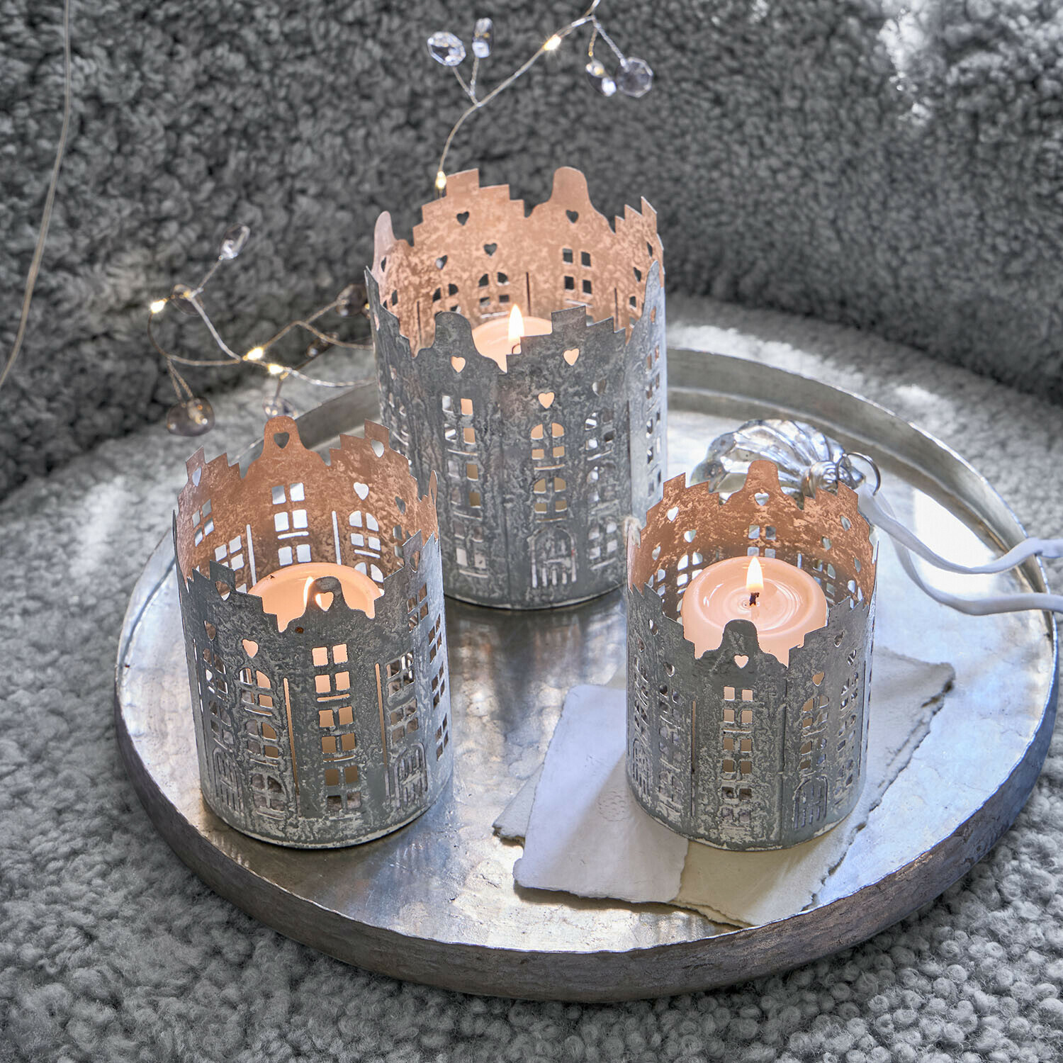 Kerzenhalter 3er Set Jørnvik Kerzenhalter 3er Set Jørnvik