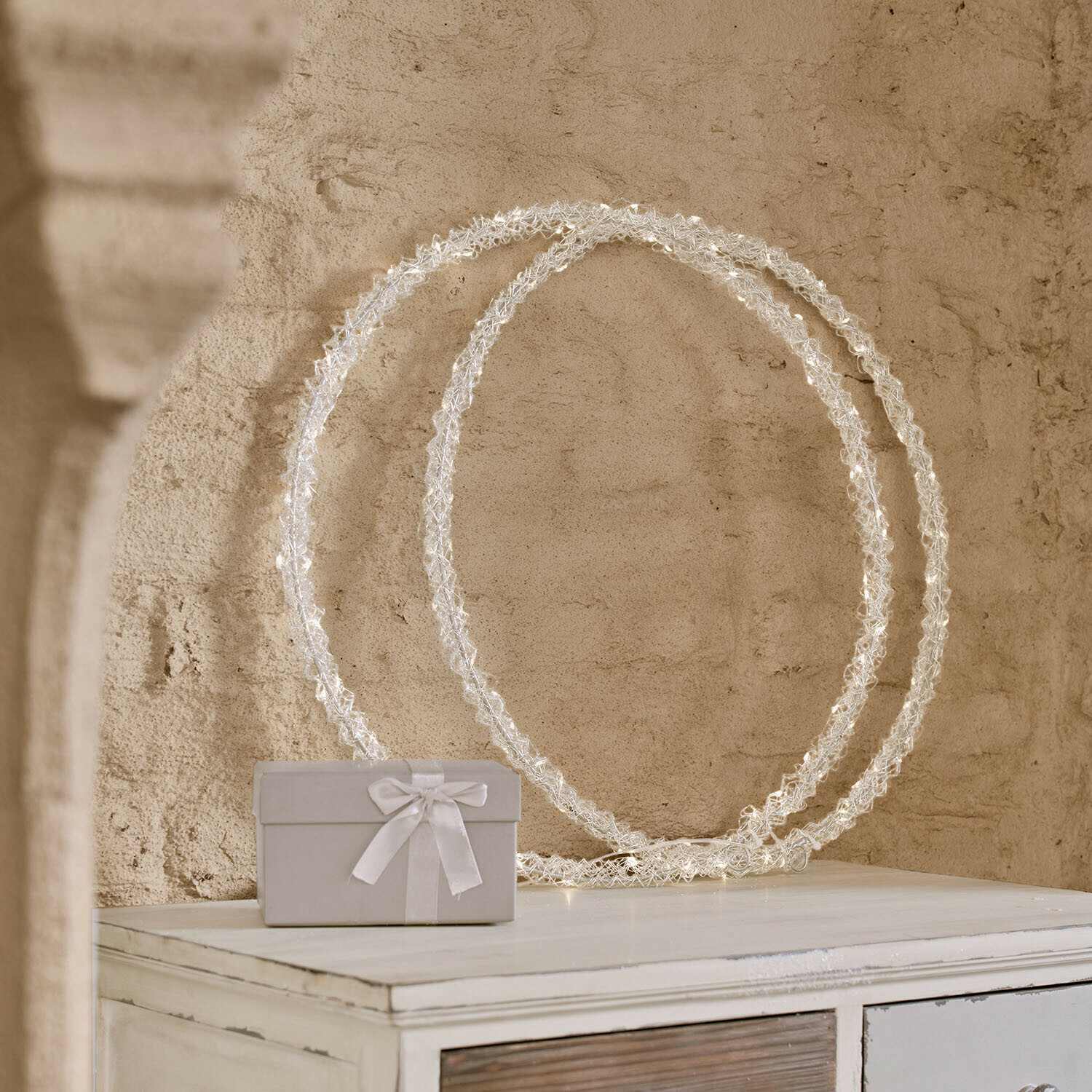LED-Kranz 2er Set Elanari
