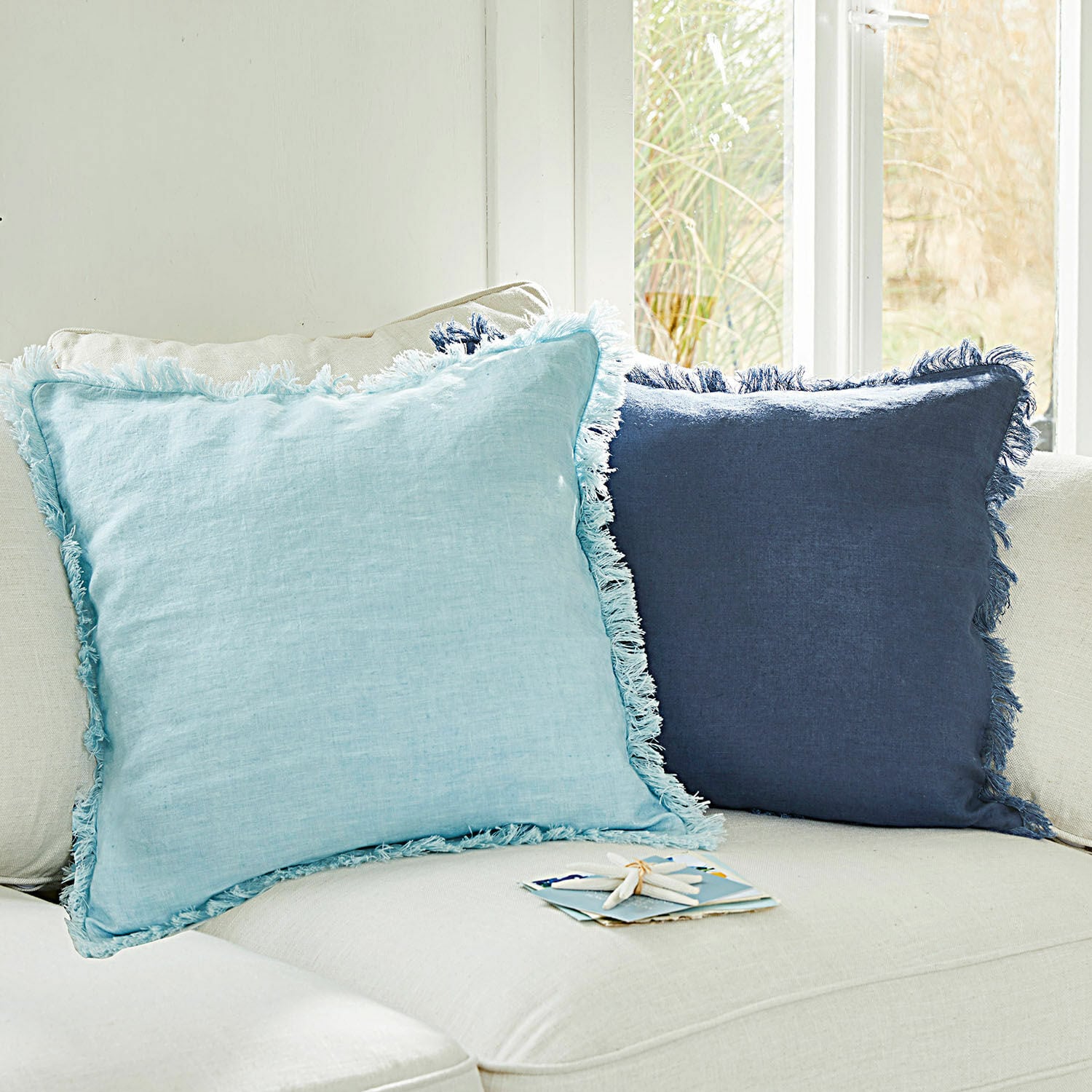 Lot de 2 housses de coussins Quebo Lot de 2 housses de coussins Quebo