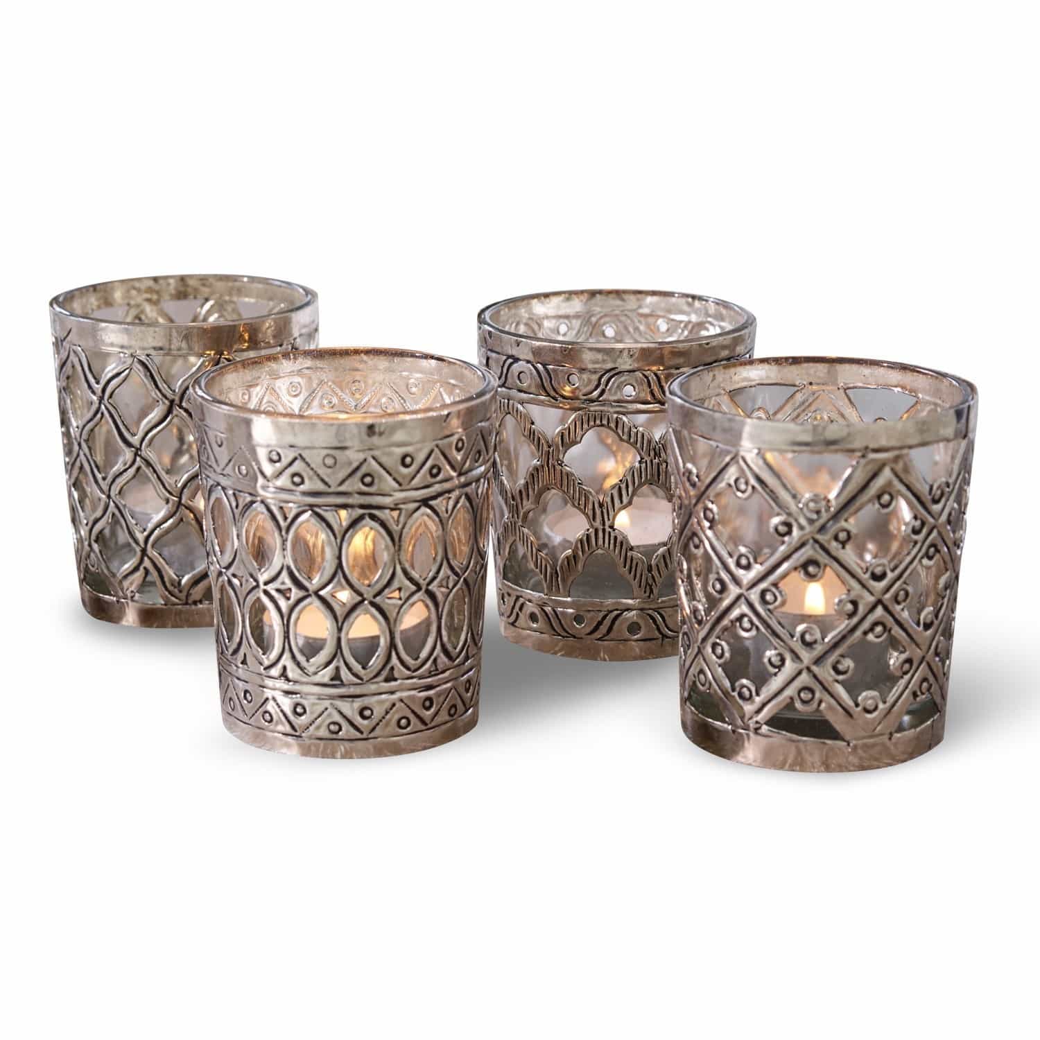 Windlicht 4er Set Ardah