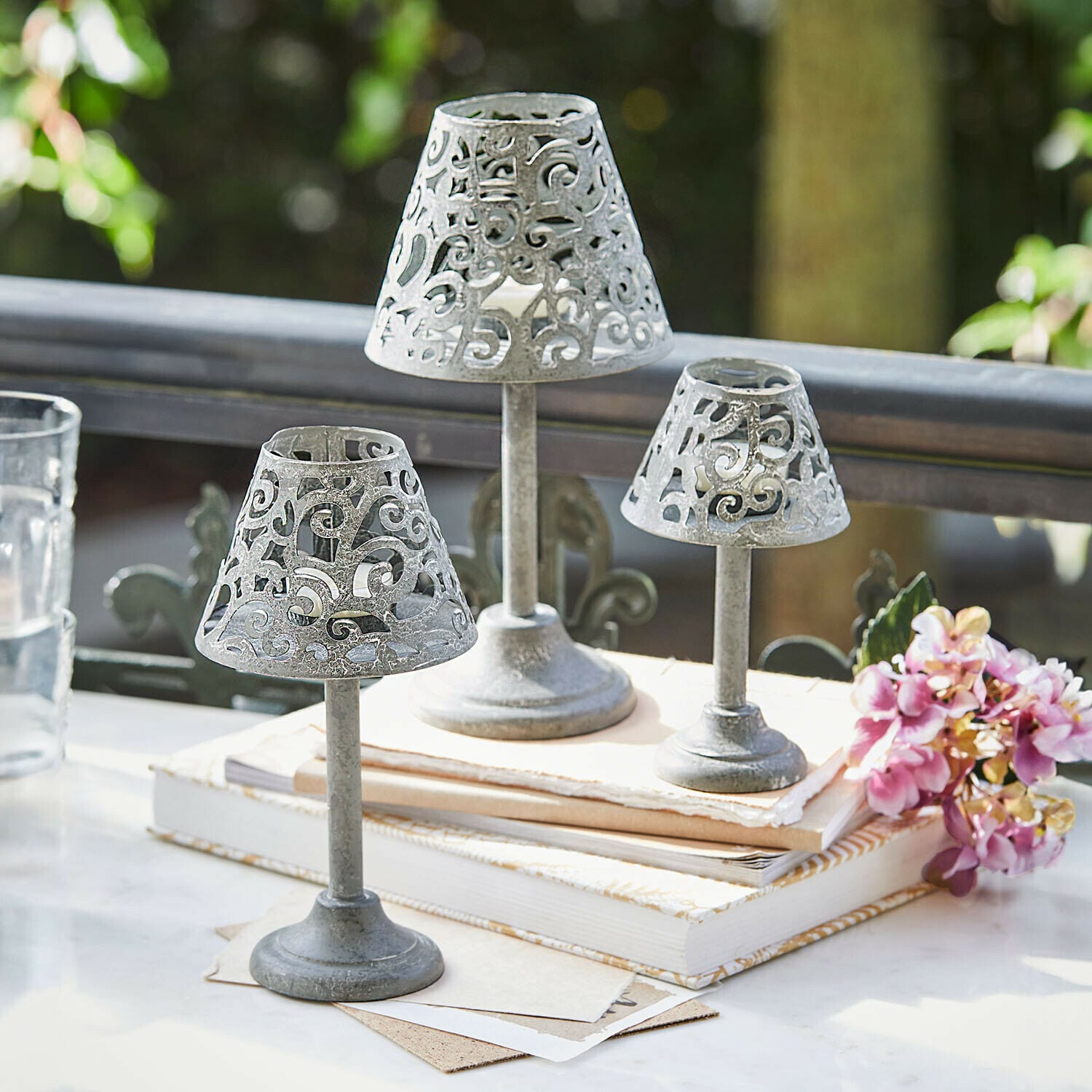 Lot de 3 photophores Belori Lot de 3 photophores Belori