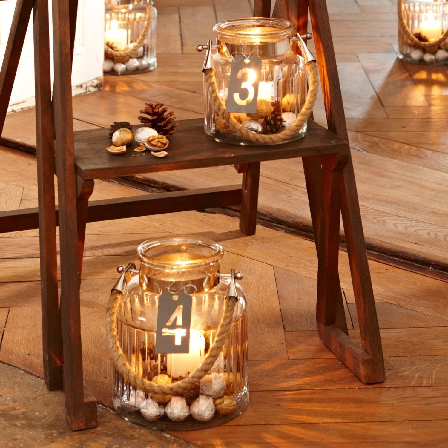 Windlichter 2er Set Delmar