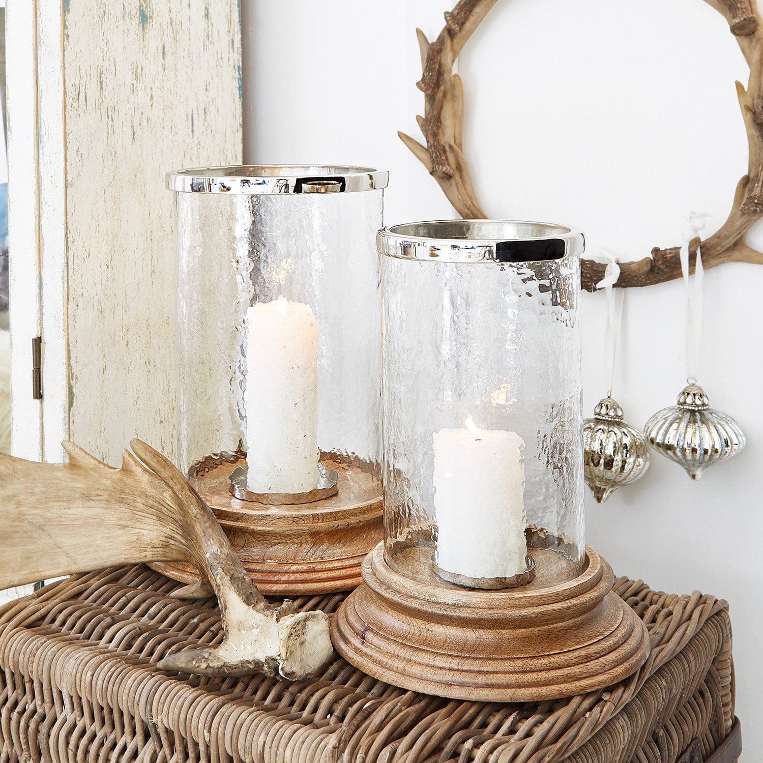 Windlicht 2er Set Plomfield