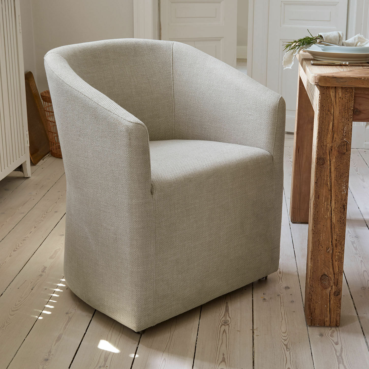 Sessel mit Rollen Holmsen