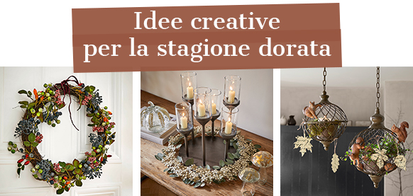 Idee decorative autunnali LOBERON