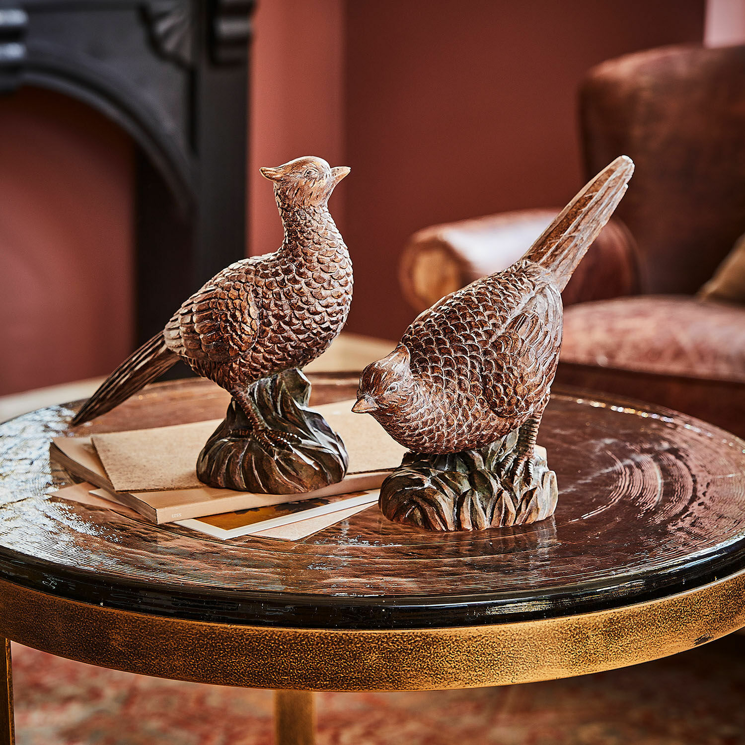 Lot de 2 oiseaux décoratifs Vivoso Lot de 2 oiseaux décoratifs Vivoso