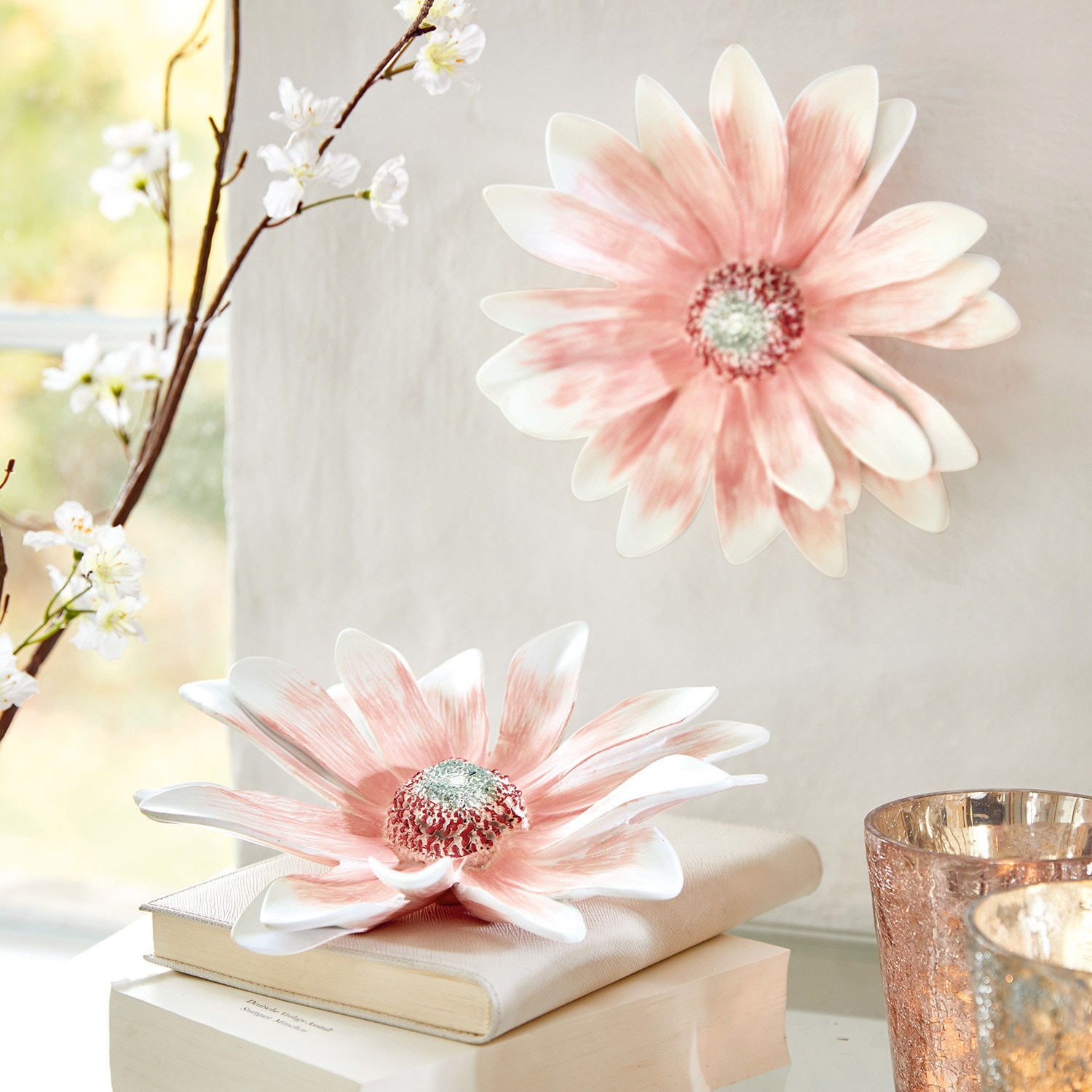 Dekoblume 2er Set Lisieux