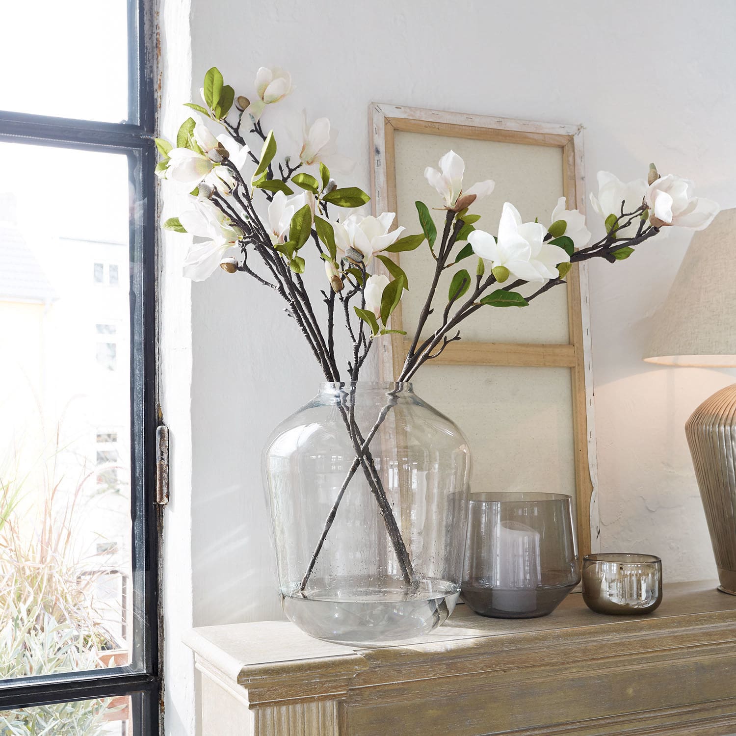 Dekoblume 2er Set Mariella