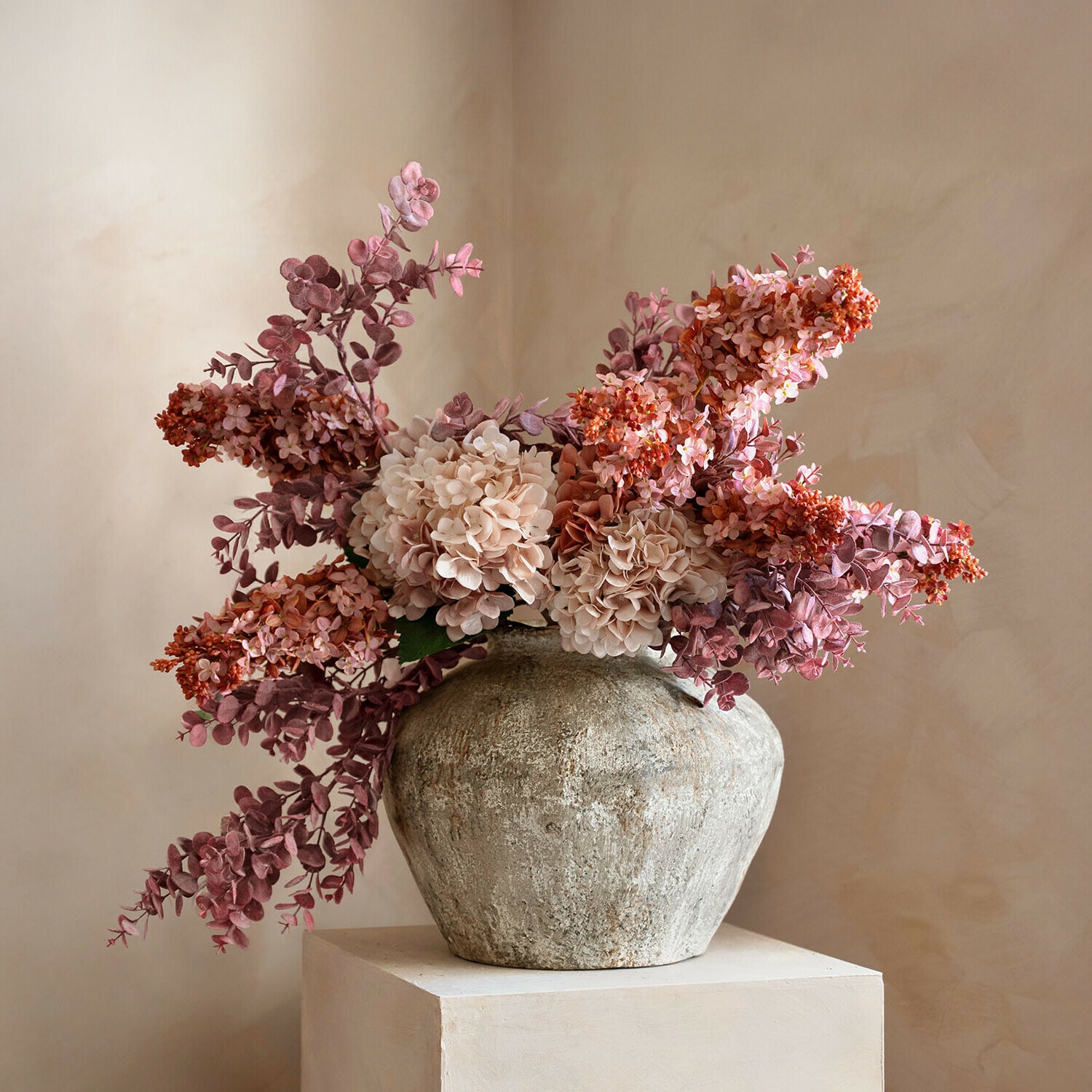 Deko-Blume 3er Set Amarente