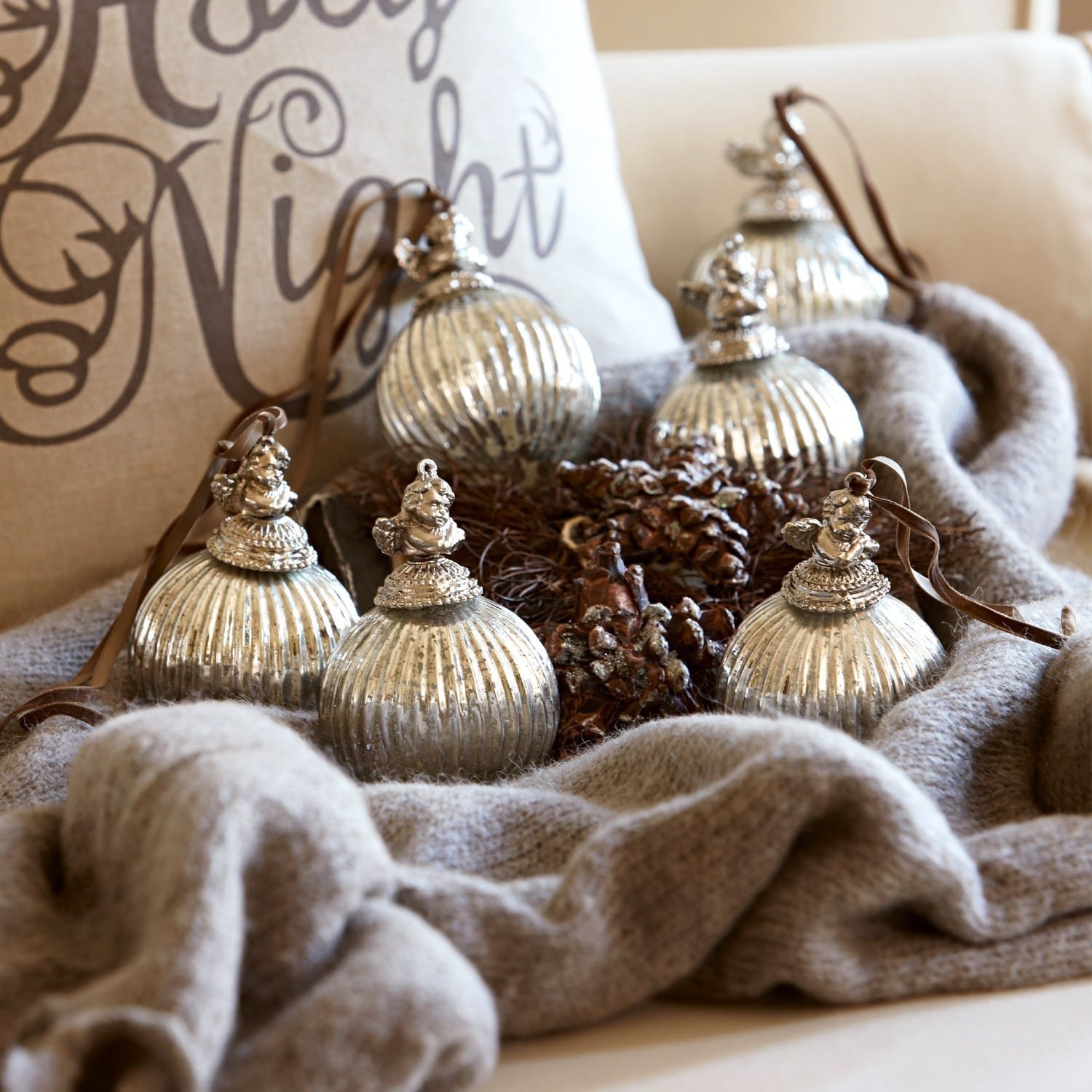 Weihnachtsschmuck 6er Set Loisy